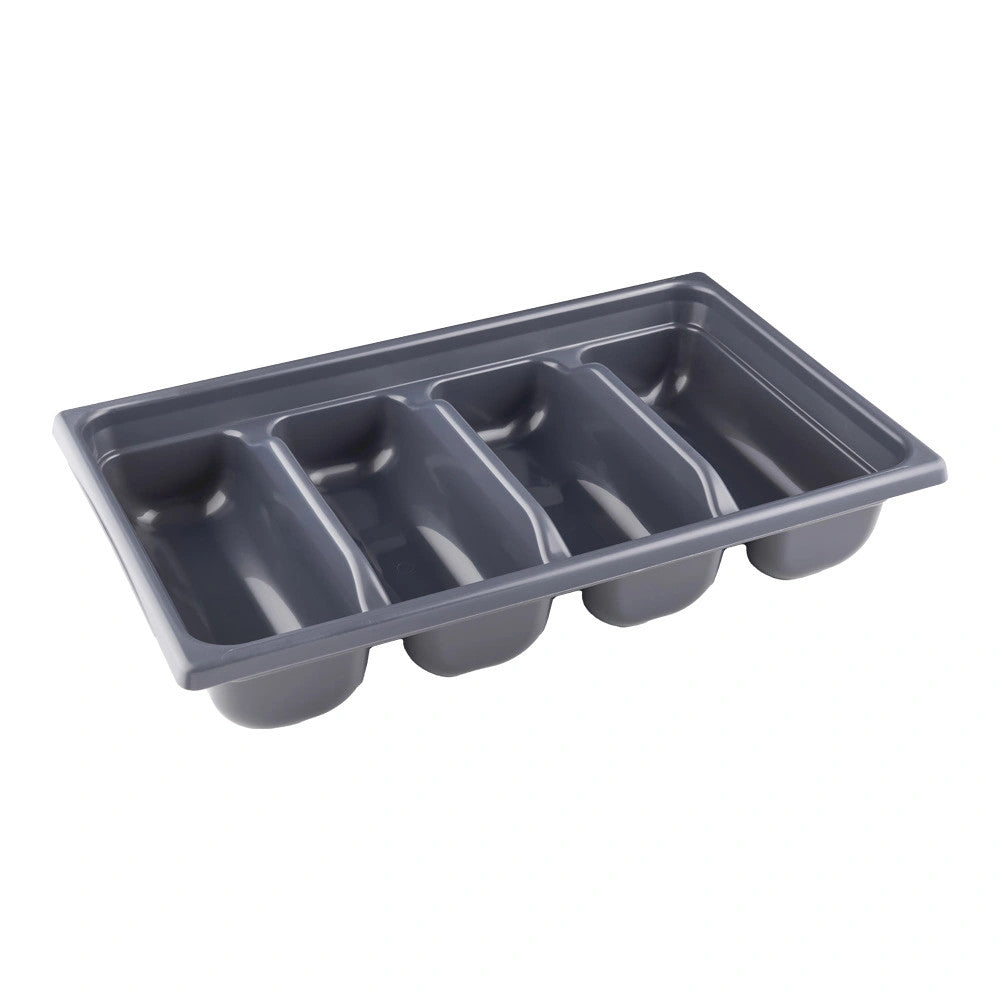 Portaposate plastica cm.53x32,5 self service 4 scomparti gastronorm