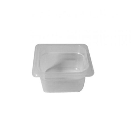 CONTENITORE POLIPROPILENE GN.1/6 CM.17.7x16.2 H.6.5