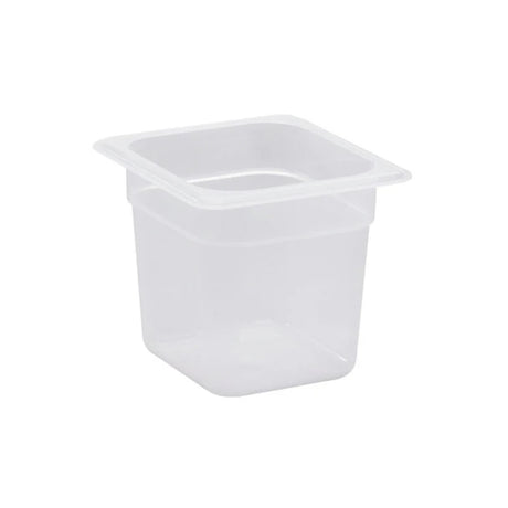Contenitore polipropilene gn.1/6 cm.17,7x16,2 h.15