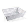 Cesta polipropilene rettangolare forata cm.50x34 h.11