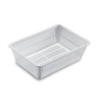 Cestino rettangolare forato cm.34x24 h.10 giganplast