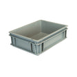 Contenitore plastica europa cm.40x30 h.17 grigio e4317