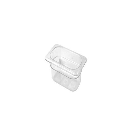 CONTENITORE POLICARBONATO GN.1/9 CM.10.6x17.7 H.10