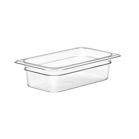 Contenitore policarbonato cambro gn.1/4 cm.26,2x16 h.6,5 42cw