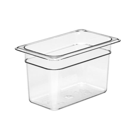 Contenitore policarbonato cambro gn.1/4 cm.26,2x16 h.15 46cw