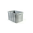 Contenitore plastica europa cm.60x40 h.35 grigio e6435