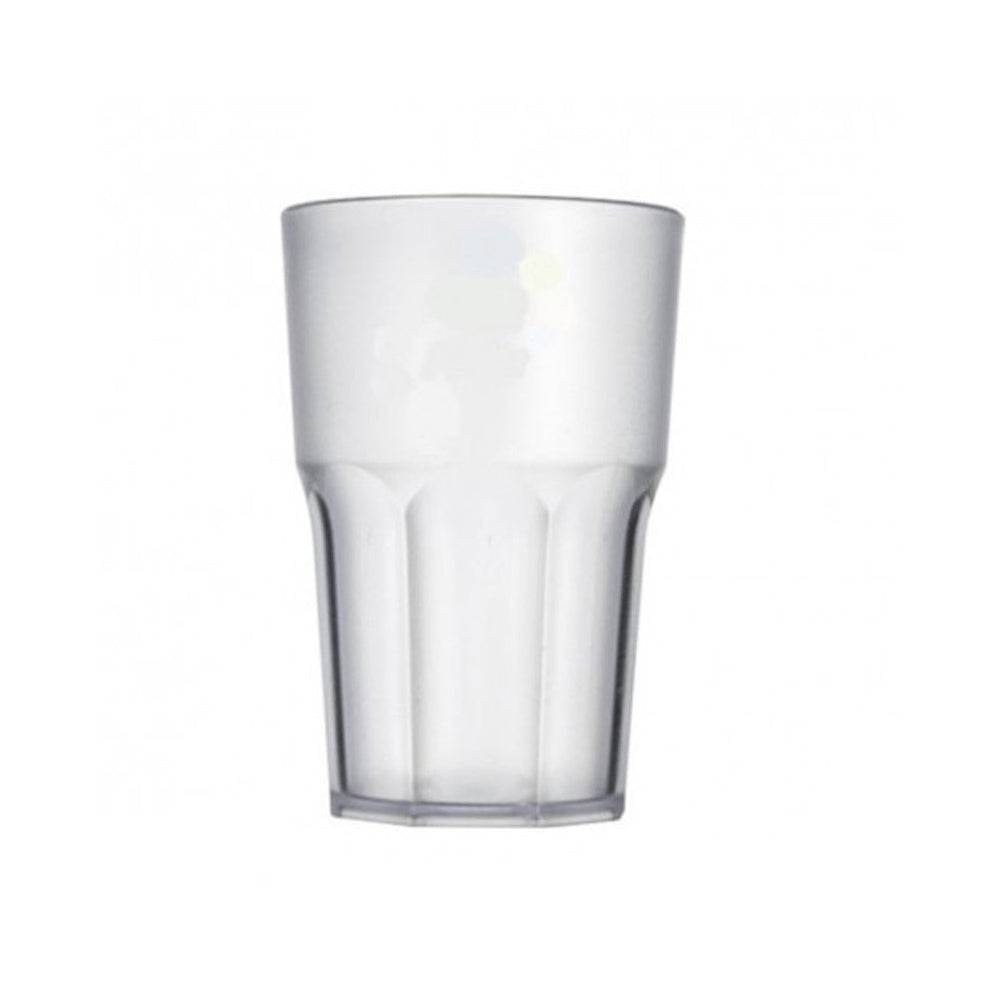 Bicchiere policarbonato granity cl.40 alto satinato