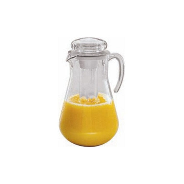 Caraffa policarbonato acrilica lt.3 con coperchio sambonet paderno