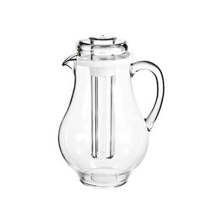 CARAFFA ACRILICO POLISTIRENE LT.3 CON COPERCHIO SAMBONET PADERNO