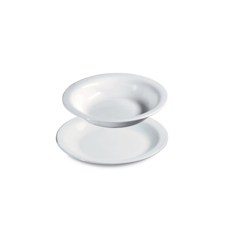 Piatto plastica cm.22 fondo riutilizzabile