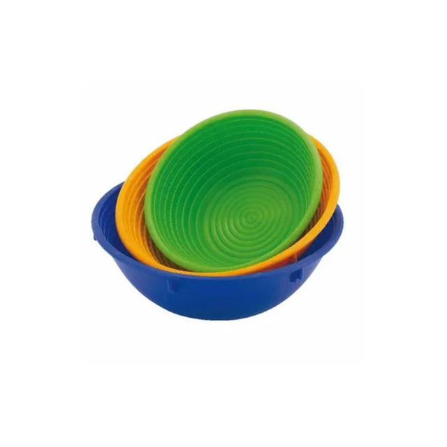 Cestino lievitazione impasto ø cm.25 rotondo gr.1500 blu