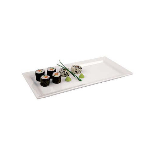 Vassoio melamina cm.53x18 bianco sambonet paderno