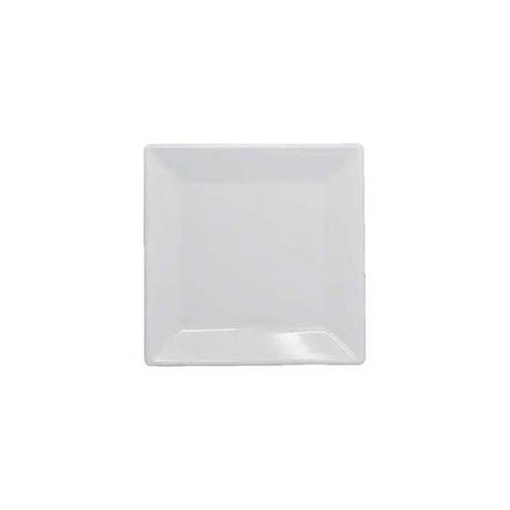 Vassoio melamina cm.36x36 quadrato bianco con falda