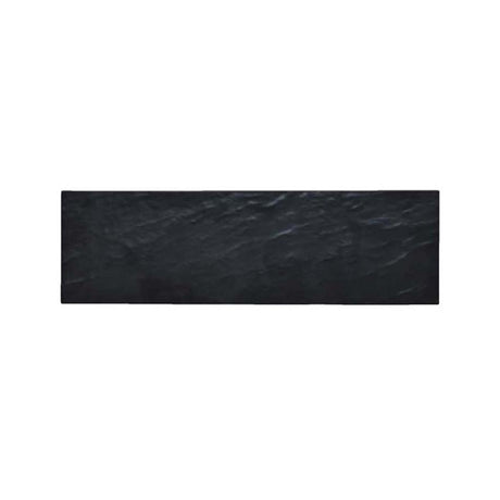 Vassoio melamina cm.53x16 nero effetto ardesia