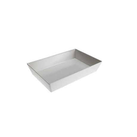 Vassoio melamina cm.26,5x32,5 h.7 gn 1/2 bordo alto