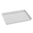 Vassoio macelleria bacinella bianco cm.45x32 h.4
