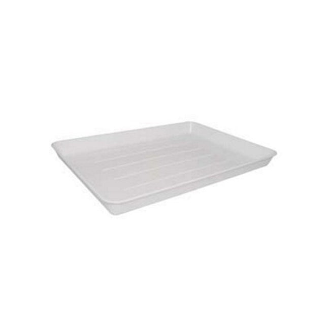 Vassoio macelleria bacinella bianco cm.55x34 h.5