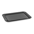 Vassoio plastica/metacrilato cm.70x29 h.3 rettangolare nero