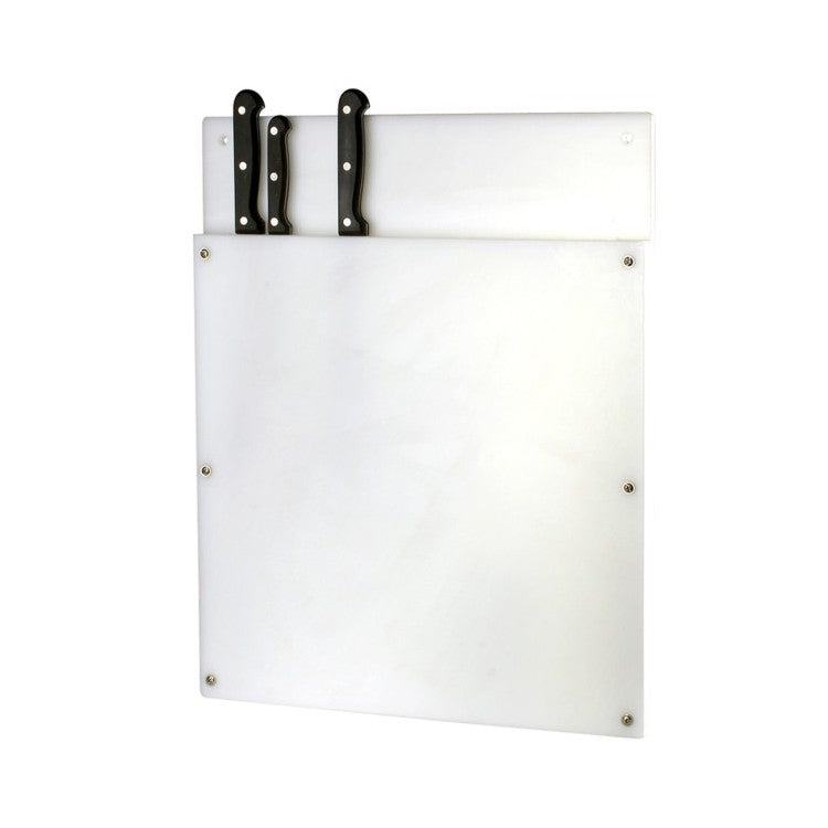 Portacoltelli polietilene bianco cm.50x50