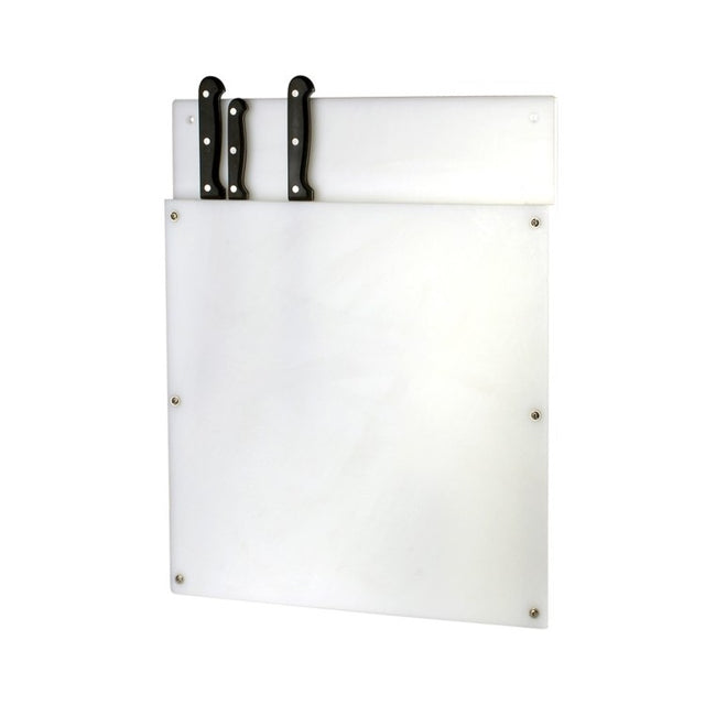 Portacoltelli polietilene bianco cm.50x50