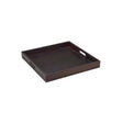 Vassoio legno wenge cm.40x40 h.5
