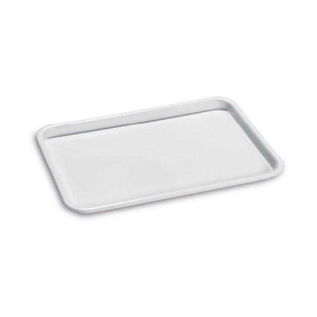 Vassoio rettangolare gilly bianco cm.46x30 h.2,5