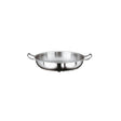 Tegame inox 2 manici ø cm.50 h.8 s1100/1000