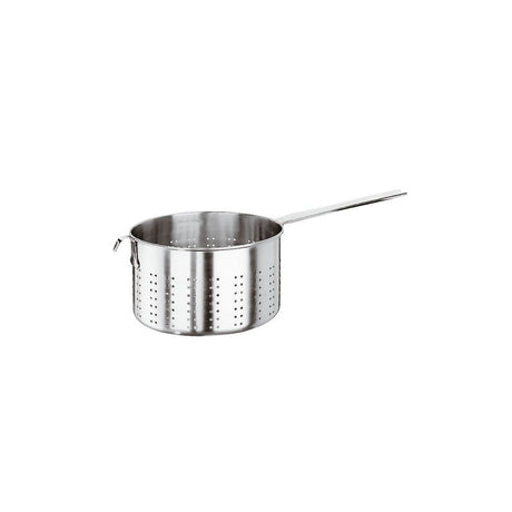 Colapasta inox 1 manico ø cm.18 con gancio h.11 lt.3,2