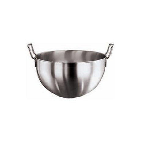 Bastardella inox ø cm.22 h.12 lt.2,7 manici fissi