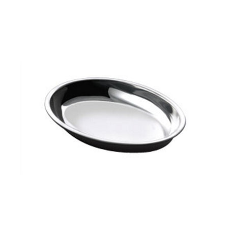 Pirofila inox ovale cm.36x26 h.6
