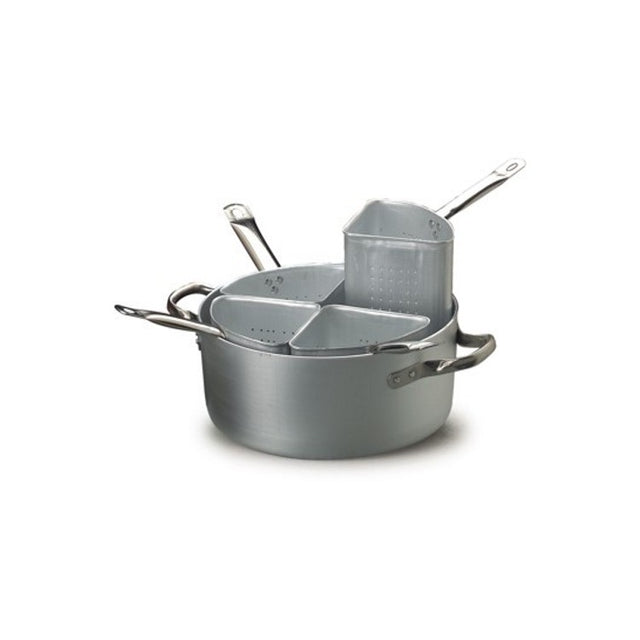 Casseruola alluminio cuocipasta 4 settori ø cm.40