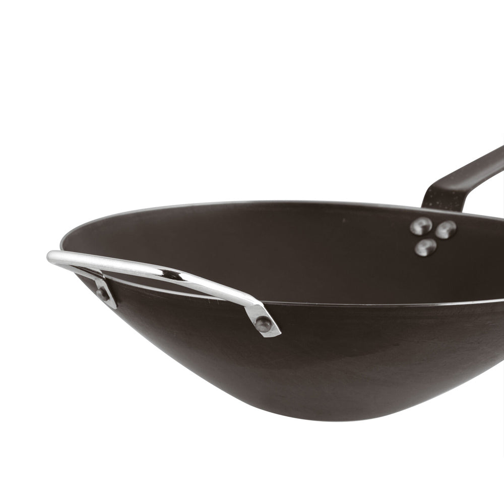 WOK FERRO BLU Ø CM.32