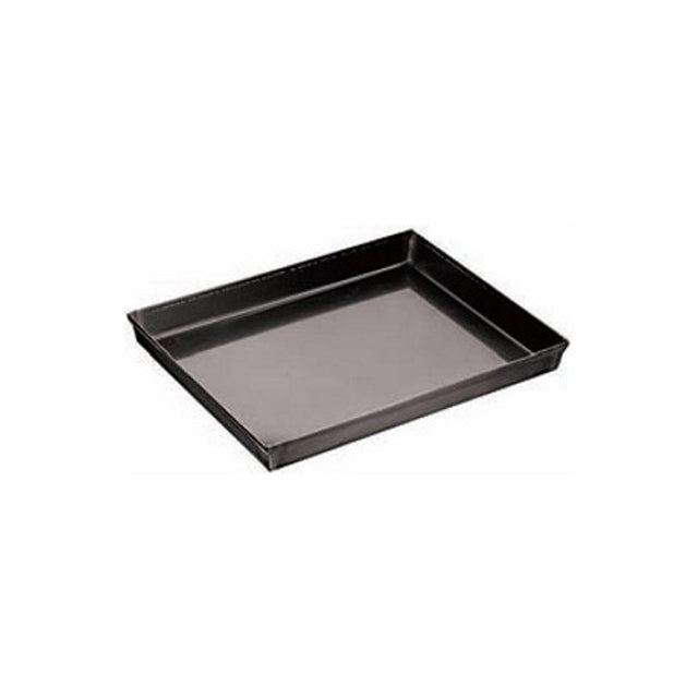 Teglia ferro blu saldata cm.60x40 h.3
