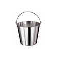 Secchio inox graduato ø cm.30 lt.10