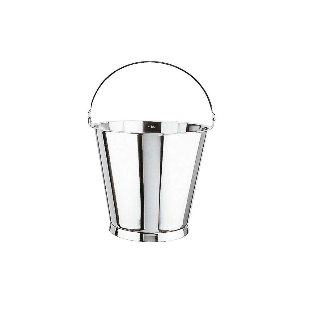 Secchio inox graduato ø cm.31 lt.12 con base