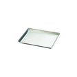 Vassoio inox spigolato cm.29x21 h.2
