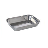 Vaschetta inox macelleria cm.41x31 h.5.5