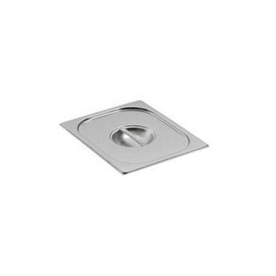 Coperchio inox gastronorm 1/6 cm.17.6x16