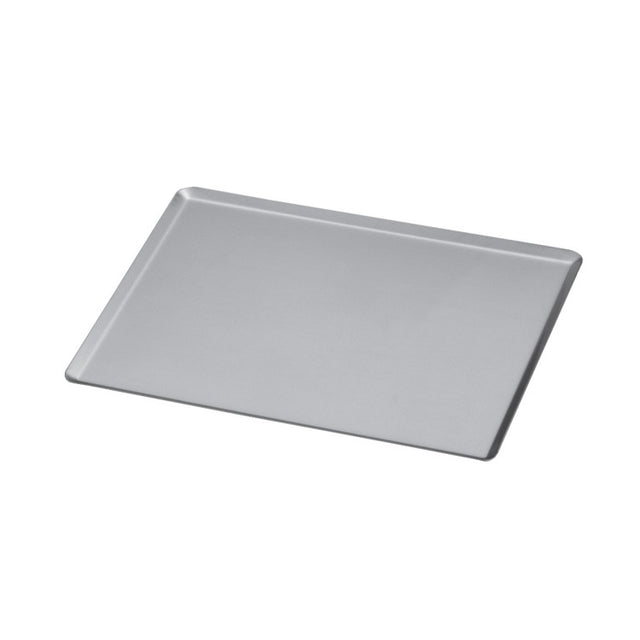 Vassoio inox rettangolare tramezzini cm.35x24 h.1,5