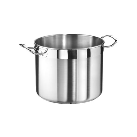 Pentola inox professional 3160 alta 2 manici ø cm.18 h.14,4 lt.3,5