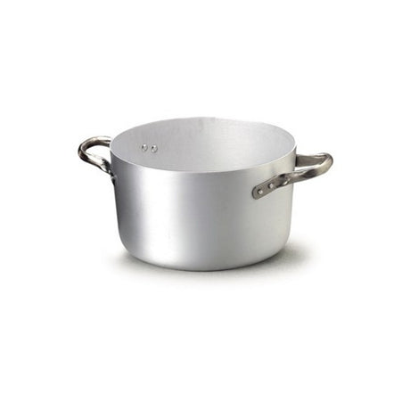 Casseruola alluminio alta 2 manici ø 40 h.22 lt.26
