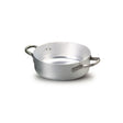 Casseruola alluminio bassa 2 manici ø 45 h.15 lt.23
