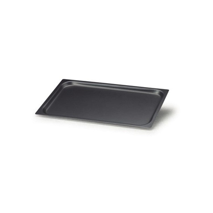 Teglia alluminio gastro antiaderente gn 1/1 h.2 nera