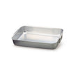 Tegame alluminio rettangolare leggero cm.55x36 h.9,5