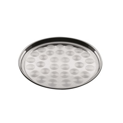 Vassoio inox rotondo cm.35 eco