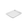 Vassoio inox rettangolare bar cm.40x31
