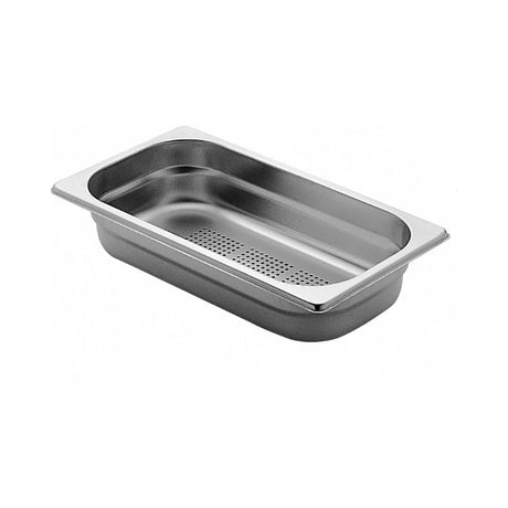 Teglia forata fondo cm.17,5x32,5 h.2 gn 1/3
