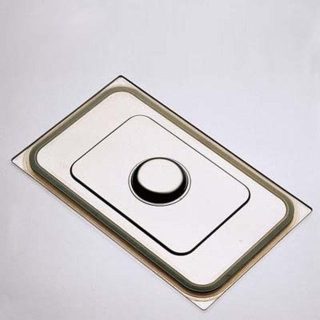 Coperchio inox gn tenuta silicone 1/6