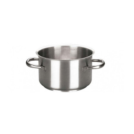 Casseruola inox alta 2 manici ø cm.16 h.9,5 lt.1,9 s1000