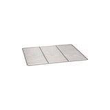 Griglia inox forno cm.60x40 rinforzata